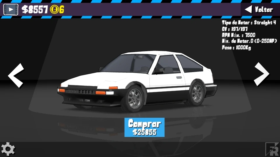 Fastest Car In fr legends Mod APK | Toyota AE86 Trueno
