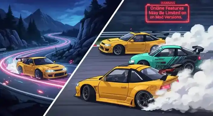 online and off line mod in fr legends 